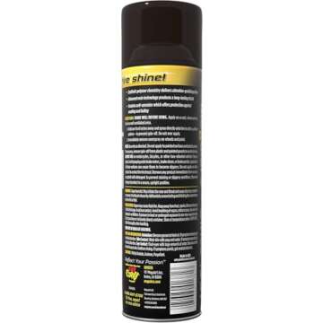 Meguiar's NXT Generation Insane Shine Tire Coating - Advanced High Gloss Tire Shine with Synthetic P...