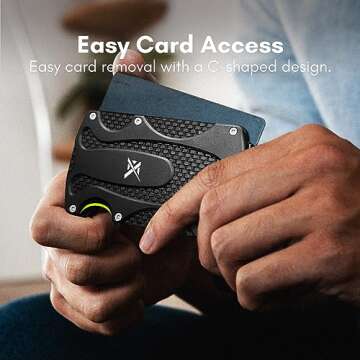Extremus Tactical Wallet: RFID Blocker, Slim Design