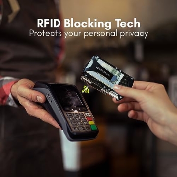 Extremus Tactical Wallet: RFID Blocker, Slim Design