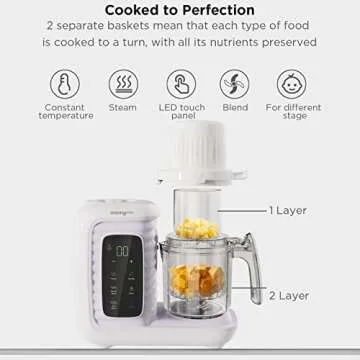 10-in-1 Baby Food Maker for Easy Meal Prep