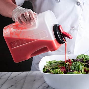 Carlisle Plastic Jug 1 Gallon for Mixing Drinks and More