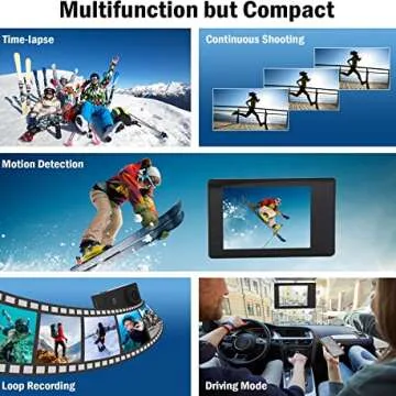 BIRDAYPRE Waterproof Camcorder Accessories for Underwater