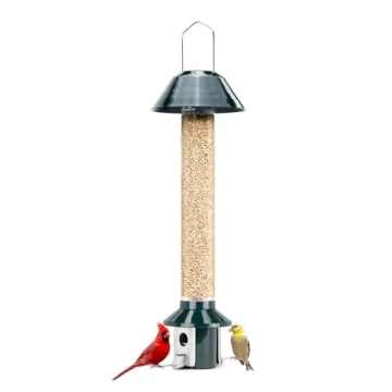 Roamwild PestOff 2.0 Squirrel Proof Wild Bird Feeder - 26" - 4LBS Capacity - GREEN