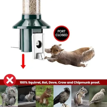 Roamwild PestOff 2.0 Squirrel Proof Bird Feeder - 4LBS Capacity