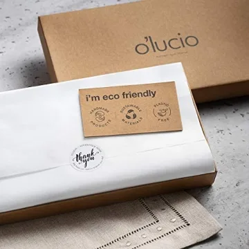 Linen Napkins Set of 4-100% Pure Linen Natural Embroidered Dinner Napkins 18 x 18 inch - Classic Hemstitch Cloth Napkins Washable for Valentines Day