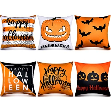 Halloween Themed Pillow Covers for Home Decoration
