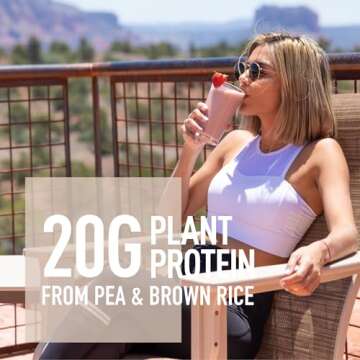 Isopure Plant-Based Protein Powder, Lactose Free, Gluten Free, With Iron, Unflavored, 20g Plant Protein Per Serving, 1.15 Lbs, 20 Servings