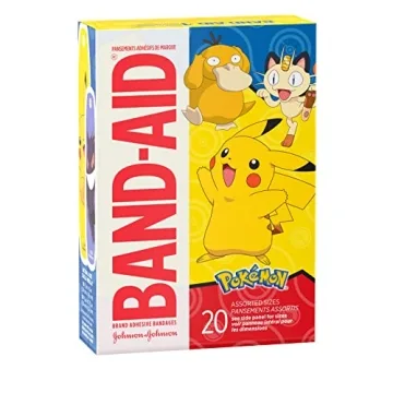 Pokémon Band-Aid Adhesive Bandages for Kids 20 ct