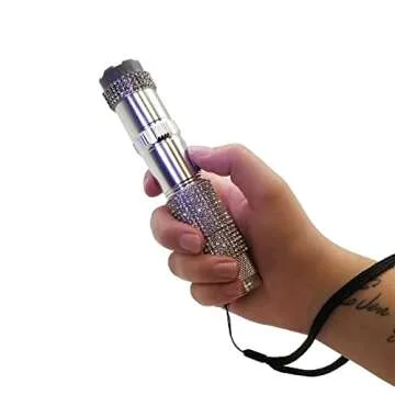 Jolt RhineStun Stun Gun Flashlight for Women'Safety and Style