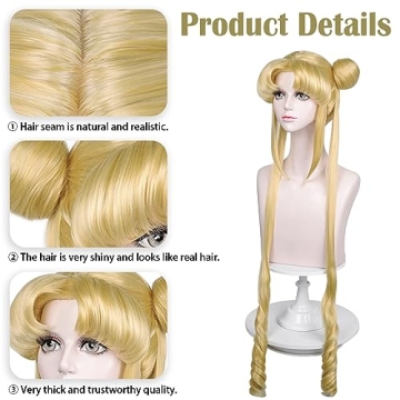Get Glamorous with Our LABEAUTÉ Blonde Ponytails Wig