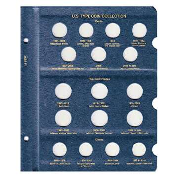 Whitman U.S. Type Coin Collection Album for 20th & 21st Centuries, #3688