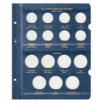 Whitman U.S. Type Coin Collection Album for 20th & 21st Centuries, #3688