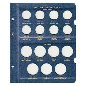 Whitman U.S. Type Coin Collection Album for 20th & 21st Centuries, #3688