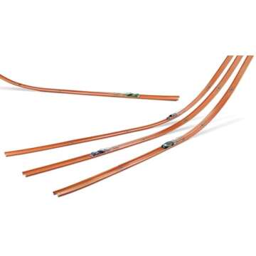 Hot Wheels Toy Car Mega Track Set Pack, 87 Component Building Parts for 40-ft of Track & 1:64 Scale Vehicle (Amazon Exclusive)