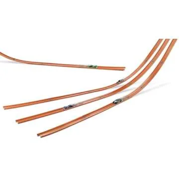 Hot Wheels Toy Car Mega Track Set Pack, 87 Component Building Parts for 40-ft of Track & 1:64 Scale Vehicle (Amazon Exclusive)