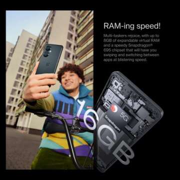 OnePlus Nord N30 5G Unlocked Dual-SIM Smartphone