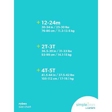 Simple Joys by Carter's baby-boys Hooded Sleeper Robe