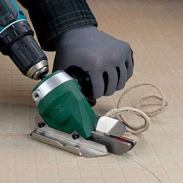 PacTool SS724 Snapper Shear Pro - Cutting Tool for Fiber Cement Board - Power Shears Professional Power Tools