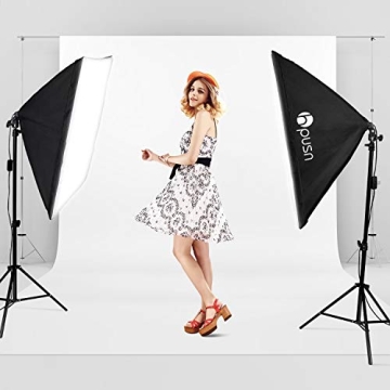 HPUSN Softbox Lighting Kit for Professional Photo & Video