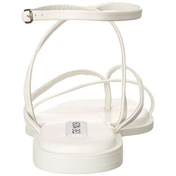 Steve Madden Women's Agree Sandal - Stylish Comfort in White