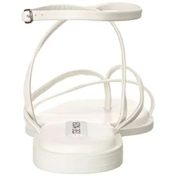 Steve Madden Women's Agree Sandal - Stylish Comfort in White