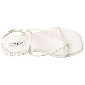 Steve Madden Women's Agree Sandal - Stylish Comfort in White