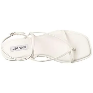 Steve Madden Women's Agree Sandal - Stylish Comfort in White