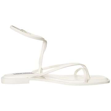 Steve Madden Women's Agree Sandal - Stylish Comfort in White