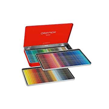 Caran D'ache Supracolor Pencil Set, 120/Tin (J3888420)