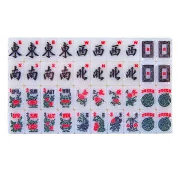 Mini American Mahjong Set for Travel and Fun | Small Size
