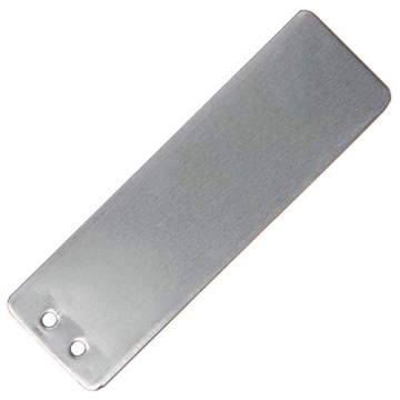 Amekron Impress-O-Tags Aluminum Plant Label Tree Tags Pot Label Tag Outdoor Marker Metal (100 Regula...