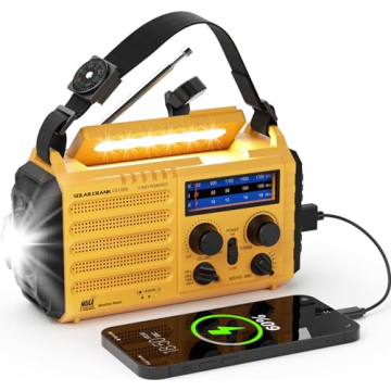 Emergency Radio 5000: Survival Radio & Power Bank