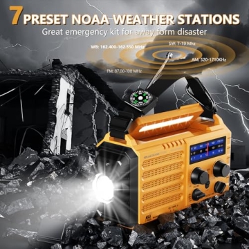 Emergency Radio 5000: Survival Radio & Power Bank