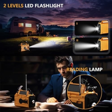 Emergency Radio 5000: Survival Radio & Power Bank