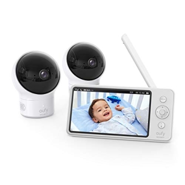 eufy Security Video Baby Monitor 2-Cam Kit, 720p HD
