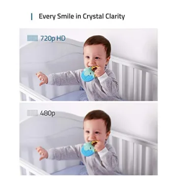 eufy Video Baby Monitor 2-Cam Kit with 720p HD Display