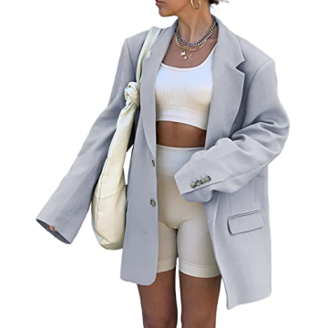 Grlasen Women Oversized Lapel Blazers for Every Occasion
