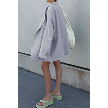 Grlasen Women Oversized Lapel Blazers for Every Occasion