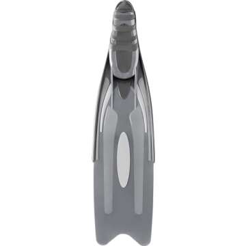 Soft Full Pocket Long Blade Fins for Freediving Speafishing | Gara Professional LD Made in Italy by Cressi: Quality Since 1946