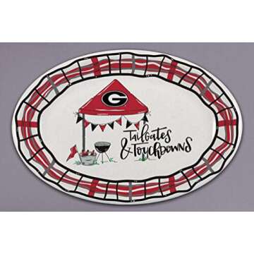 Georgia 18x12 BBQ Oval