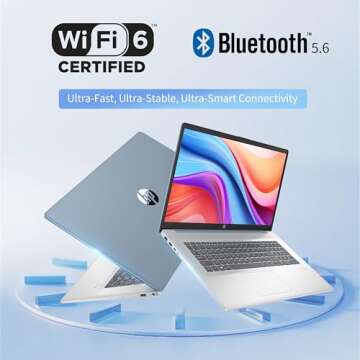 HP 17 Laptop 32GB RAM Touchscreen Intel Quad-Core Gaming