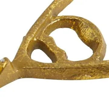 Creative Co-Op Gold Wishbone Bottle Opener for Stylish Bars