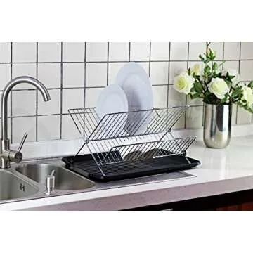 Neat-O Black Dish Drain Board - Versatile & Stylish Kitchen Solution