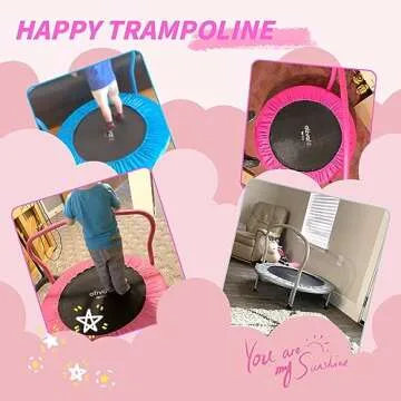 Ativafit 36'' Mini Trampoline for Kids - Safe & Fun