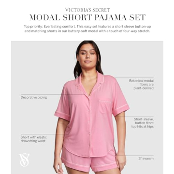 Victoria's Secret Modal Pajama Set for Women - Soft Comfort