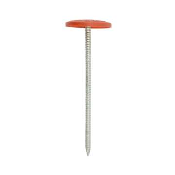 Grip Rite 3PRCAP1 3 inch Electro Galvanized Grip-Cap Nail