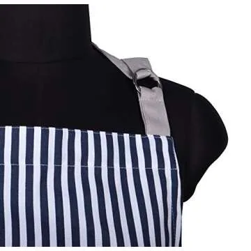 AMOUR INFINI Eco-Friendly Cotton Apron with Pockets
