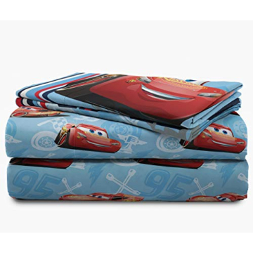 Jay Franco Disney Pixar Cars Twin Sheet Set, Soft and Colorful