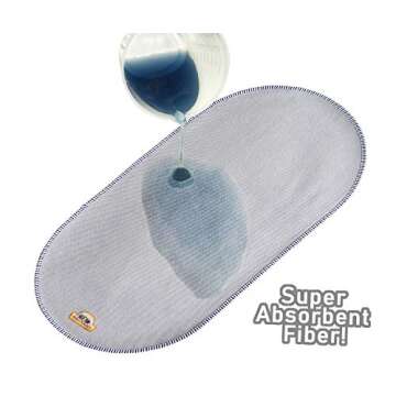 BlueSnail Waterproof Changing Pad Liners 3 Count (14"X26.5", Gray) Bassinet Pad Liner