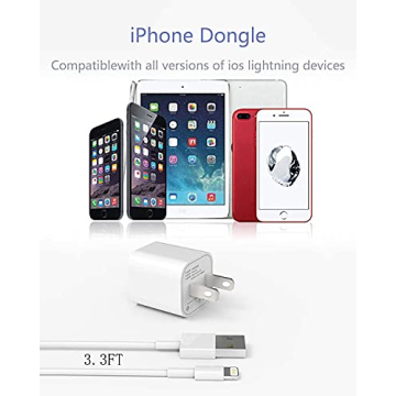 MFi Certified iPhone Charger - 2Pack Lightning Cords